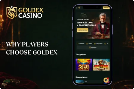 Goldex Casino features for New Zealand players